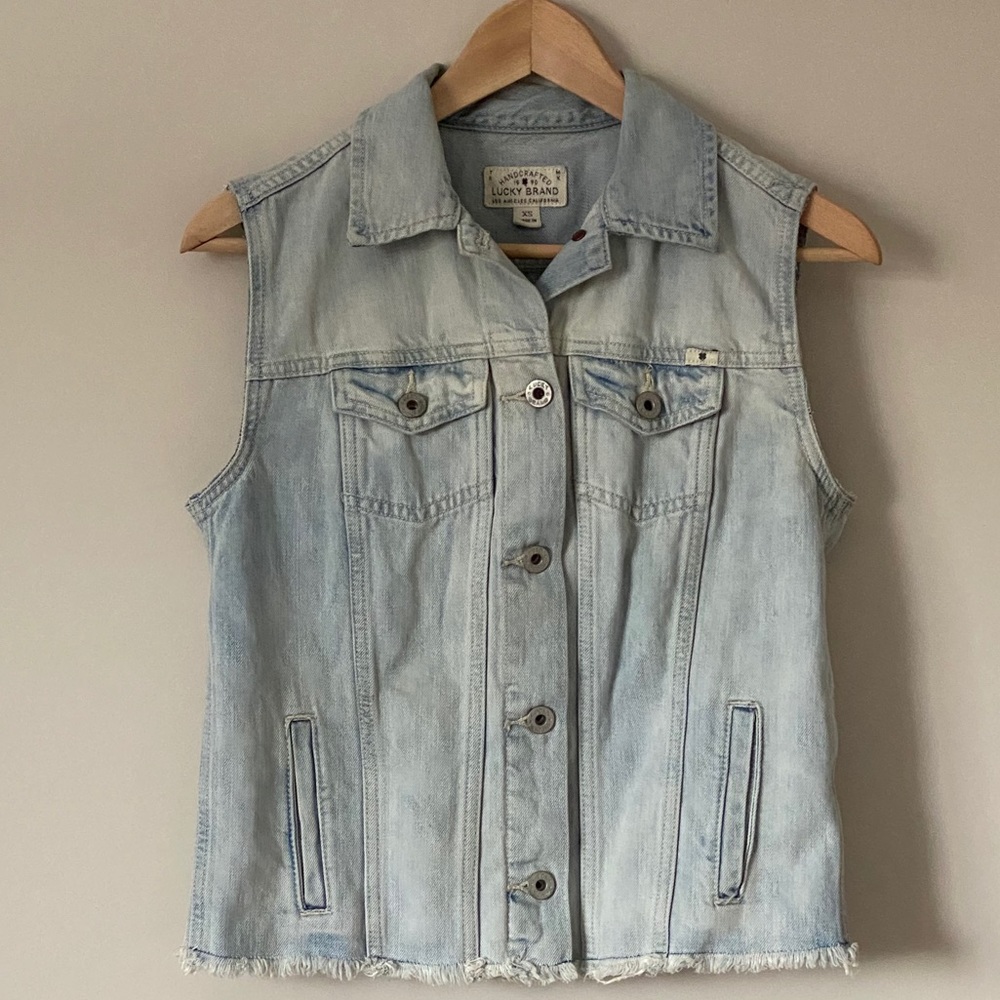 Lucky Brand Denim Vest